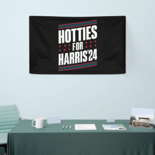 Hotties voor Kamala Harris 2024 Spandoek