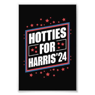 Hotties voor Kamala Harris Foto Afdruk