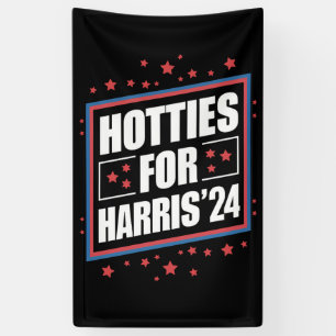 Hotties voor Kamala Harris Spandoek