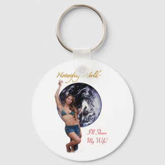Hotwifing World, ik zal mijn vrouw delen! Sleutelhanger