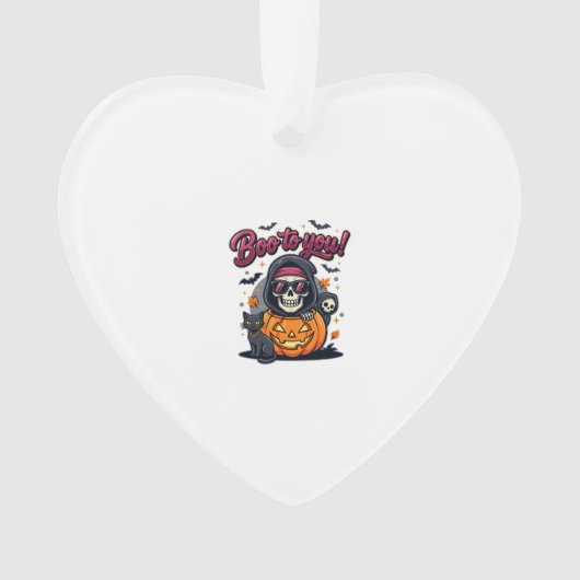 Hou à toi Halloween squelette citrouille (devant)