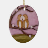 Hou altijd van me, versiering keramisch ornament (Rechts)