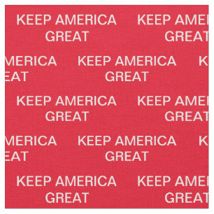 Hou Amerika geweldig, Donald Trump Stof