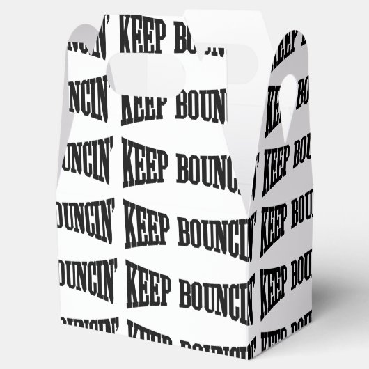 Hou Bouncin. Bedankdoosjes (Geopend)