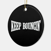 Hou Bouncin. Keramisch Ornament (Links)