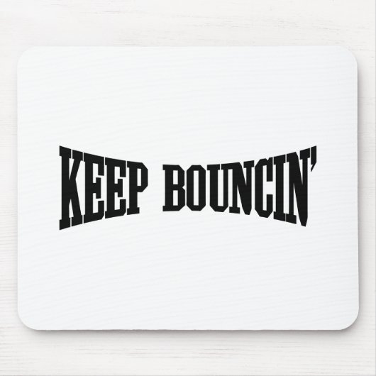 Hou Bouncin. Muismat (Voorkant)