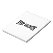 Hou Bouncin. Notitieblok (Gedraaid)