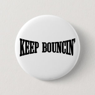 Hou Bouncin. Ronde Button 5,7 Cm