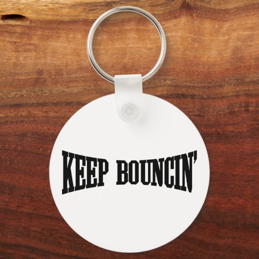 Hou Bouncin. Sleutelhanger (Voorkant)