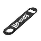 Hou Bouncin. Speed Flessenopener (Achterkant Gekanteld)