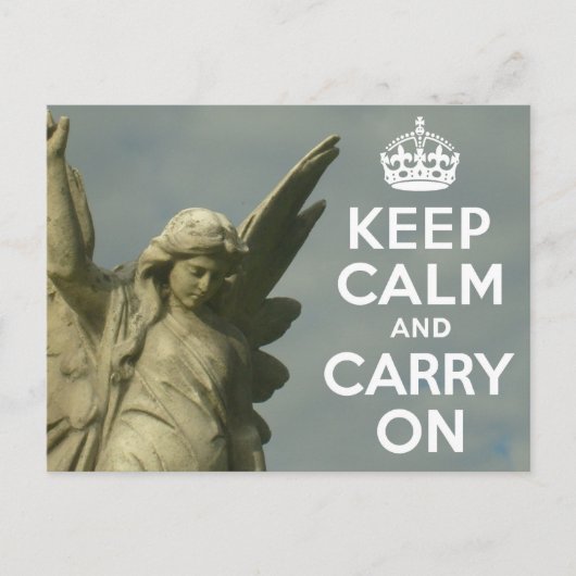 Hou Calm Angel Briefkaart (Voorkant)