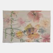 Hou Calm Drink Gin Kitchen Towel bij Theedoek (Horizontaal)