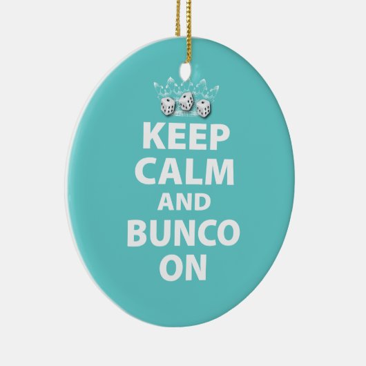 Hou Calm en Bunco op Funny Ornament (Rechts)