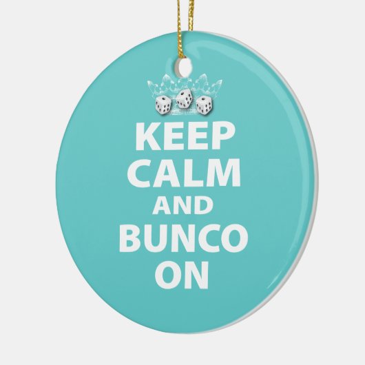 Hou Calm en Bunco op Funny Ornament (Links)