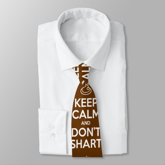 Hou Calm en Don't Shart Stropdas (Gebonden)