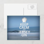 Hou Calm en Jersey op Briefkaart (Voorkant / Achterkant)