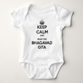 Hou Calm en lees de Bhagavad Gita Romper (Voorkant)