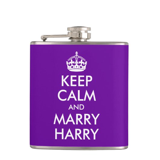 Hou Calm en Marry Harry Heupfles (Voorkant)