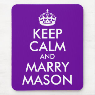 Hou Calm en Marry Mason Muismat