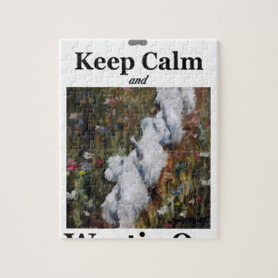 Hou Calm en Westie On, West highland Legpuzzel