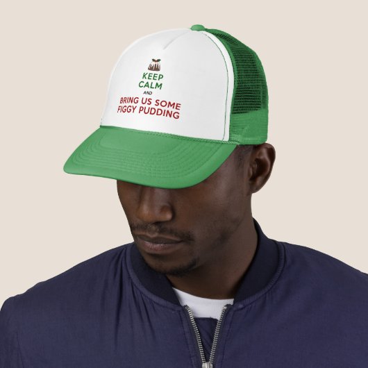 Hou Calm Figgy Pudding Trucker Pet (In situ)