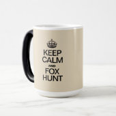 Hou Calm Fox Hunt Magische Mok (Voorkant links)