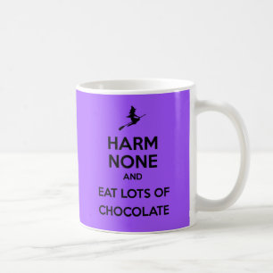 Hou Calm Harm Geen en eet veel chocolade op Koffiemok