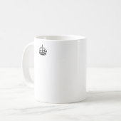 Hou Calm, ik ben de rechter. Koffiemok (Voorkant links)