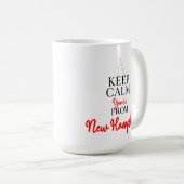 Hou Calm Je komt uit New Hampshire Koffiemok (Voorkant rechts)