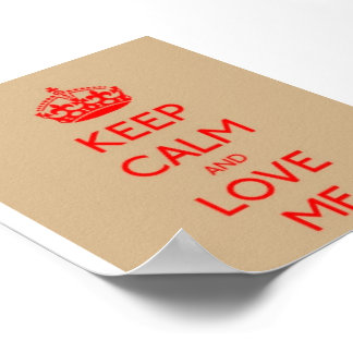 Hou Calm Love ME Value Poster Paper (Matte)