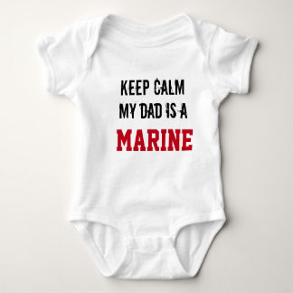 Hou Calm Mijn vader is een MARINE Romper