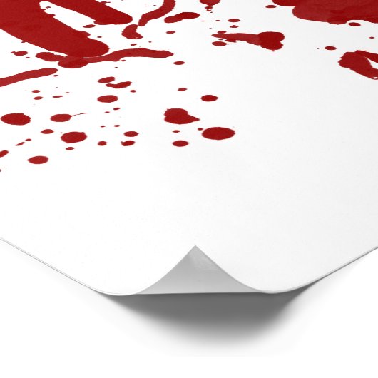 Hou Calm Zombie Apocalypse Poster (Hoek)