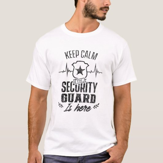 Hou de beveiliging rustig, hier is agent Bounc. T-shirt (Voorkant)