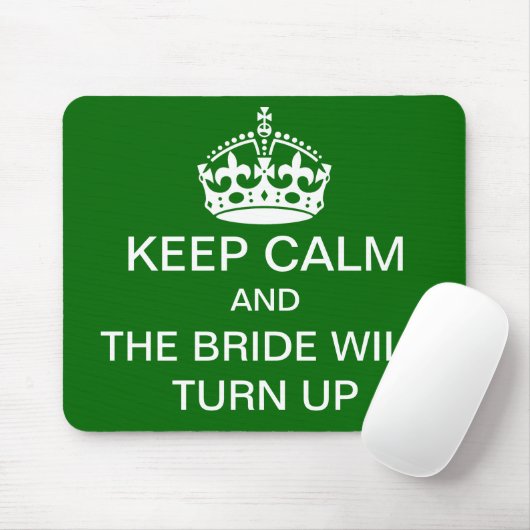 Hou de bridal mousepad rustig muismat (Met muis)