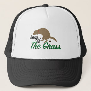 Hou de grijs trucker pet