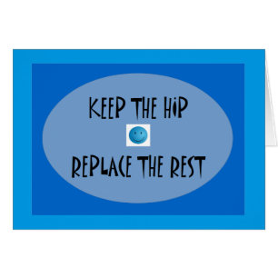 Hou de heup. Vervang de rest.