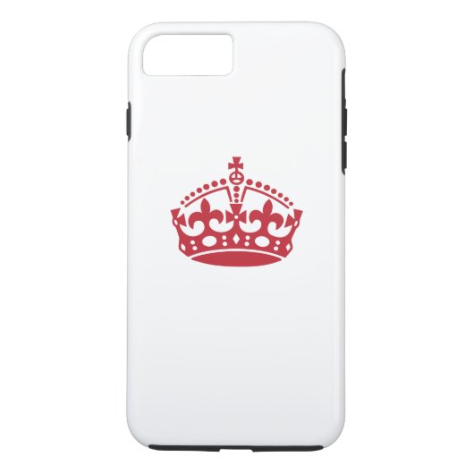 Hou de rode kruis rustig Case-Mate iPhone case (Achterkant)