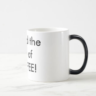 Hou de woede van de KOFFIE! Magische Mok