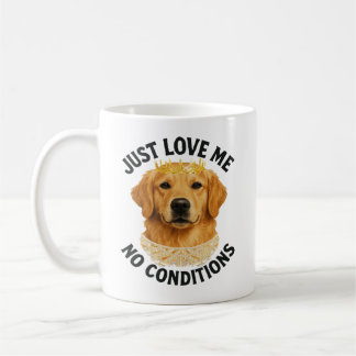 Hou gewoon van me. Geen voorwaarden Koffiemok
