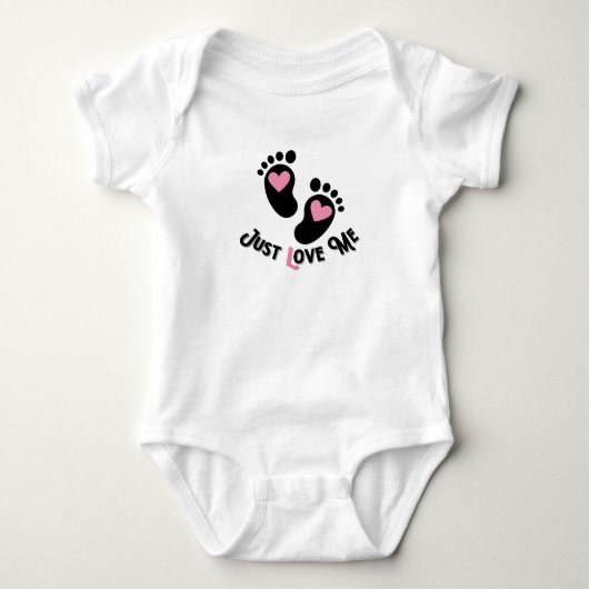 Hou gewoon van me.w romper (Voorkant)