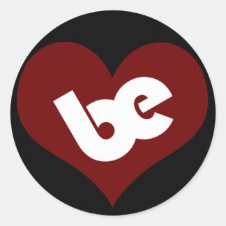 Hou het bij ze! ronde sticker