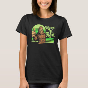 Hou het gelezen!  Bigfoot Duimt Up Funny Vinta T-shirt