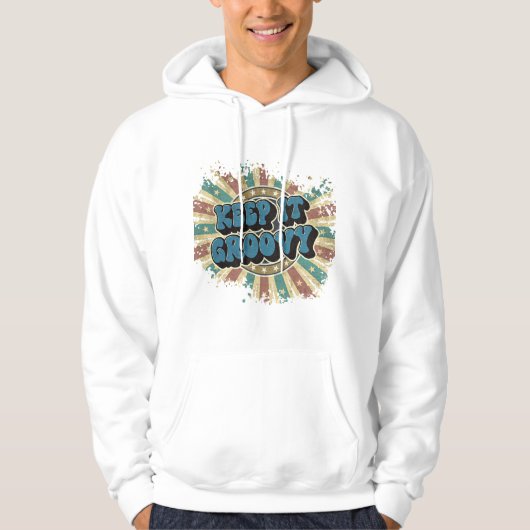 Hou het groovy hoodie (Voorkant)