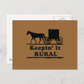 HOU HET LANDELIJK BRIEFKAART (Voorkant / Achterkant)