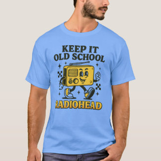 HOU HET OLD SCHOOL RADIOHEAD T-SHIRT