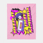 Hou het op de oude school fleece deken (Voorkant)