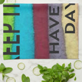 hou het op freesh theedoek (Gevouwen)