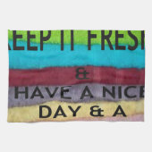 hou het op freesh theedoek (Horizontaal)