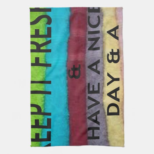 hou het op freesh theedoek (Verticaal)