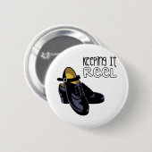 Hou het Reel Ronde Button 5,7 Cm (Voorkant /achterkant)